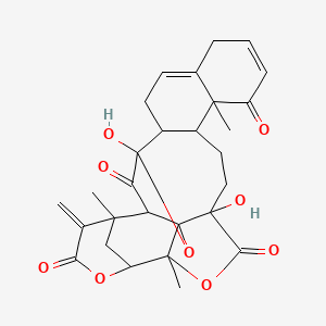 molecular formula C28H30O9 B1612934 Physalin C CAS No. 27503-33-9