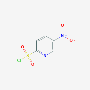 molecular formula C5H3ClN2O4S B1612948 5-硝基吡啶-2-磺酰氯 CAS No. 174485-82-6