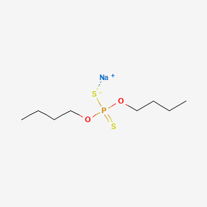 molecular formula C8H18NaO2PS2 B1612984 Butyl sodium phosphorodithioate CAS No. 36245-44-0