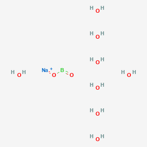 molecular formula BH16NaO10 B1612987 Sodium Metaborate Octahydrate CAS No. 35585-58-1