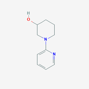 molecular formula C10H14N2O B1613001 1-(Pyridin-2-yl)piperidin-3-ol CAS No. 939986-68-2