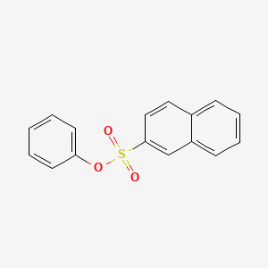 molecular formula C16H12O3S B1613013 Phenyl naphthalene-2-sulfonate CAS No. 62141-80-4