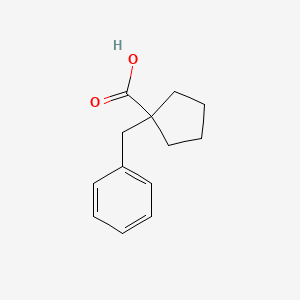 molecular formula C13H16O2 B1613015 1-Benzylcyclopentanecarboxylic acid CAS No. 220875-85-4