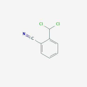 molecular formula C8H5Cl2N B1613017 2-Dichloromethylbenzonitrile CAS No. 64148-19-2