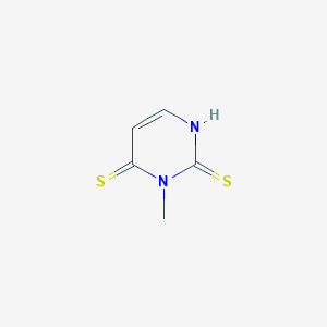 molecular formula C5H6N2S2 B1613019 3-甲基-2,4-二硫尿嘧啶 CAS No. 66819-95-2