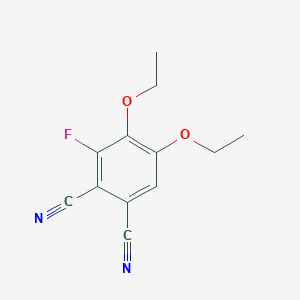 molecular formula C12H11FN2O2 B1613021 4,5-Diethoxy-3-fluorophthalonitrile CAS No. 474554-45-5