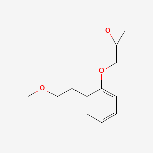 B1613026 2-[[2-(2-Methoxyethyl)phenoxy]methyl]oxirane CAS No. 89507-60-8