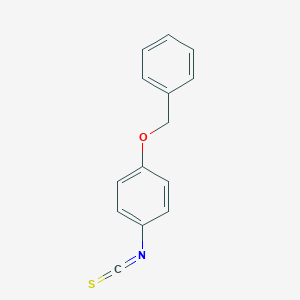 molecular formula C14H11NOS B161303 4-苄氧基苯基异硫氰酸酯 CAS No. 139768-71-1
