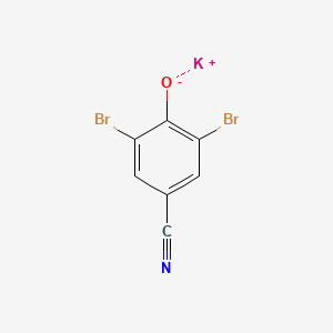 molecular formula C7H3Br2KNO+ B1613030 Bromoxynil-potassium CAS No. 2961-68-4