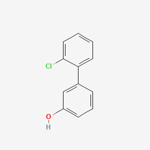 molecular formula C12H9ClO B1613123 2'-氯[1,1'-联苯]-3-醇 CAS No. 149950-34-5