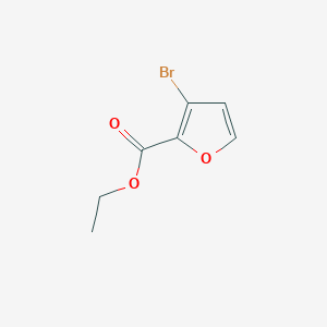molecular formula C7H7BrO3 B1613133 3-溴呋喃-2-羧酸乙酯 CAS No. 32460-07-4