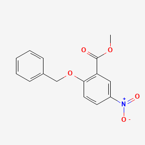 B1613148 Methyl 2-(benzyloxy)-5-nitrobenzenecarboxylate CAS No. 508211-52-7