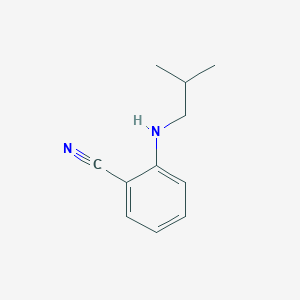 molecular formula C11H14N2 B1613153 2-(Isobutylamino)benzonitril CAS No. 204078-86-4