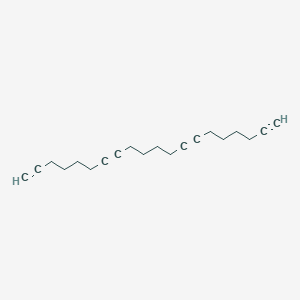 molecular formula C20H26 B1613198 Icosa-1,7,13,19-tetrayne CAS No. 872-27-5