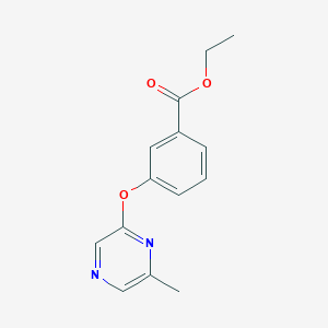 Ethyl 3-[(6-methylpyrazin-2-yl)oxy]benzoate