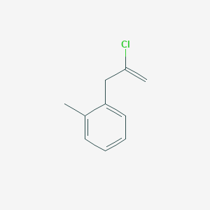 molecular formula C10H11Cl B1613218 2-氯-3-(2-甲基苯基)-1-丙烯 CAS No. 731772-12-6
