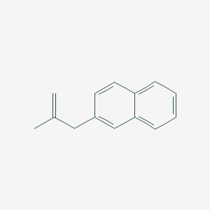 molecular formula C14H14 B1613221 2-Methyl-3-(2-naphthyl)-1-propene CAS No. 936621-15-7