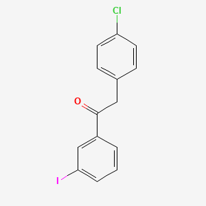 2-(4-Chlorophenyl)-3'-iodoacetophenone