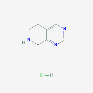 5,6,7,8-Tetrahydropyrido[3,4-d]pyrimidine hydrochloride