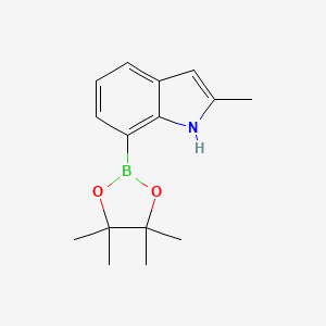 2-Methyl-7-(4,4,5,5-tetramethyl-1,3,2-dioxaborolan-2-YL)-1H-indole