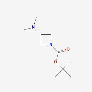 molecular formula C10H20N2O2 B1613325 Tert-butyl 3-(dimethylamino)azetidine-1-carboxylate CAS No. 792970-55-9