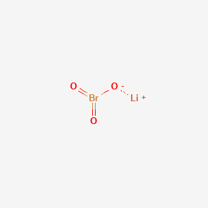 molecular formula LiBrO3<br>BrLiO3 B1613333 Lithium bromate CAS No. 13550-28-2