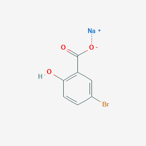 molecular formula C7H4BrNaO3 B1613335 Sodium 5-bromo-2-hydroxybenzoate CAS No. 37717-99-0