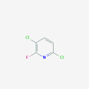 molecular formula C5H2Cl2FN B1613343 3,6-二氯-2-氟吡啶 CAS No. 51991-30-1