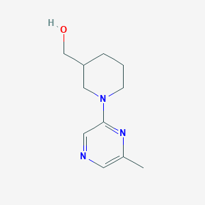 molecular formula C11H17N3O B1613390 [1-(6-Methylpyrazin-2-yl)piperidin-3-yl]methanol CAS No. 937795-91-0