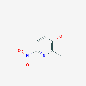molecular formula C7H8N2O3 B1613393 3-甲氧基-2-甲基-6-硝基吡啶 CAS No. 23904-02-1