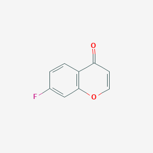 molecular formula C9H5FO2 B1613394 7-フルオロ-4H-クロメン-4-オン CAS No. 1159979-17-5