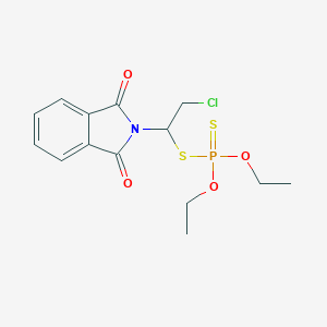 molecular formula C14-H17-Cl-N-O4-P-S2 B016134 代利福斯 CAS No. 10311-84-9