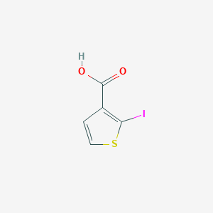 molecular formula C5H3IO2S B1613403 2-ヨードチオフェン-3-カルボン酸 CAS No. 18895-00-6