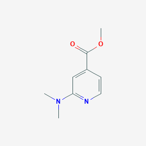 molecular formula C9H12N2O2 B1613406 2-(二甲氨基)吡啶-4-甲酸甲酯 CAS No. 26156-52-5