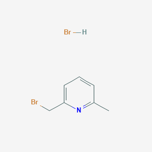 molecular formula C7H9Br2N B1613407 2-(溴甲基)-6-甲基吡啶氢溴酸盐 CAS No. 64114-29-0