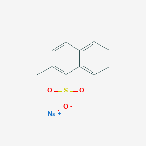 molecular formula C11H9NaO3S B1613411 Sodium 2-methyl-1-naphthalenesulfonate CAS No. 26264-58-4