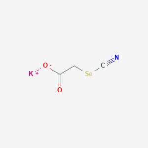 molecular formula C3H2KNO2Se B1613415 Potassium selenocyanoacetate CAS No. 63906-50-3