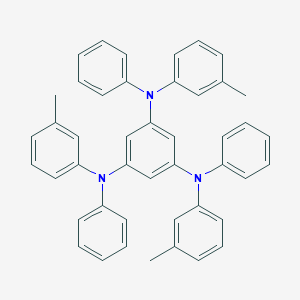 molecular formula C45H39N3 B161342 1,3,5-三[(3-甲基苯基)苯基氨基]苯 CAS No. 138143-23-4
