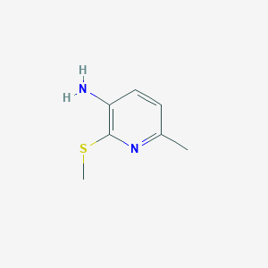 6-Methyl-2-(methylthio)pyridin-3-amine