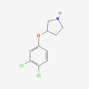 3-(3,4-Dichlorophenoxy)pyrrolidine