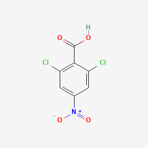 molecular formula C7H3Cl2NO4 B1613442 2,6-ジクロロ-4-ニトロ安息香酸 CAS No. 22509-50-8