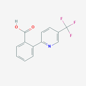 B1613449 2-(5-(Trifluoromethyl)pyridin-2-yl)benzoic acid CAS No. 339538-61-3