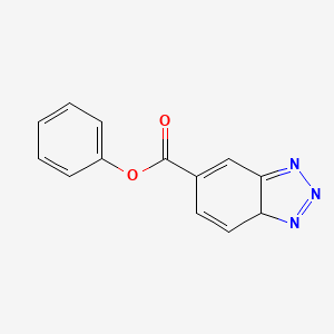 molecular formula C13H9N3O2 B1613452 Phenyl 3aH-benzotriazole-6-carboxylate CAS No. 84902-17-0