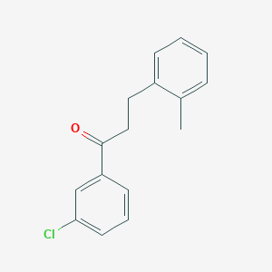 3'-Chloro-3-(2-methylphenyl)propiophenone