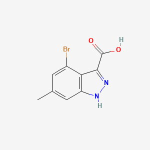4-bromo-6-methyl-1H-indazole-3-carboxylic acid