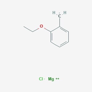 molecular formula C9H11ClMgO B1613473 2-Ethoxybenzylmagnesium chloride CAS No. 738580-60-4