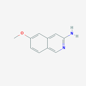 molecular formula C10H10N2O B1613482 6-Methoxyisoquinolin-3-amine CAS No. 28970-68-5