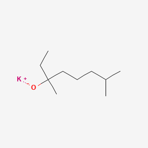 molecular formula C10H21KO B1613487 (1,5-Dimethyl-1-ethylhexyloxy) potassium CAS No. 263148-42-1