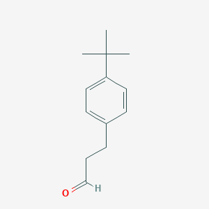 molecular formula C13H18O B016135 3-(4-Tert-butylphenyl)propanal CAS No. 18127-01-0