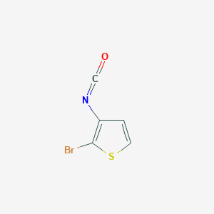 molecular formula C5H2BrNOS B1613505 2-Bromo-3-isocyanatothiophene CAS No. 910036-93-0
